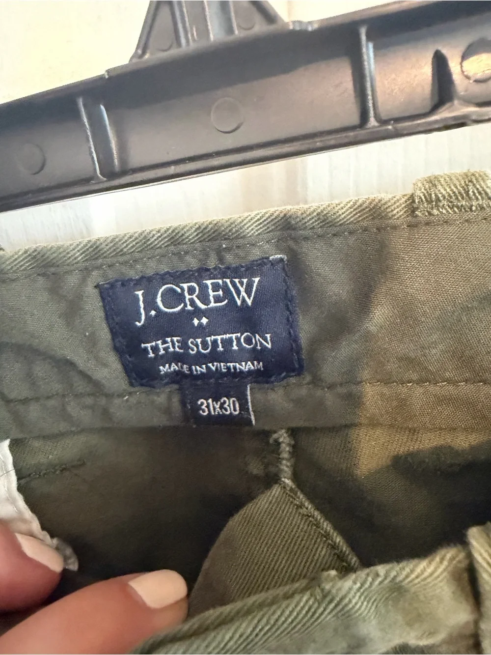 J. Crew Olive Green Men's Chinos